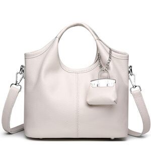 7461 Leather Bucket Bags , Small Handbags Crossbody Bag with Adjustable